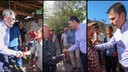 Bakan Kurum yangından zarar gören köyleri gezdi