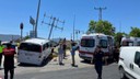 Minibüs ile ticari araç çarpıştı: Yaralılar var