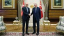 Erdoğan, TBMM Başkanı Kurtulmuş'u kabul etti