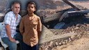 Baba ve 13 yaşındaki oğlu kazada yanarak öldü