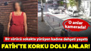 Bir sürücü sokakta yürüyen kadına dehşeti yaşattı