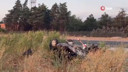 Tekirdağ'da feci kaza! Otomobil takla attı: 2 ölü