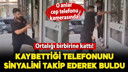 Kaybolan telefonunu sinyalini takip ederek buldu!