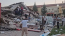 Balıkesir'de 10'un üzerinde bina yıkıldı