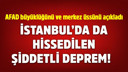 Balıkesir Sındırgır'da 6,1 büyüklüğünde deprem