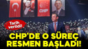 CHP'de o süreç resmen başladı! Tarih verildi