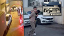 Polis gibi çakarla gezip havaya ateş açtı