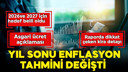 Yılın son enflasyon raporu açıklandı