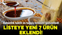 Taklit-tağşiş gıdalara 7 yeni ürün eklendi