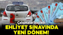 Ehliyet sınavında yeni dönem başlıyor!