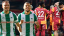 Konyaspor-Galatasaray muhtemel 11'ler