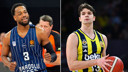 Fenerbahçe ve Anadolu Efes, Sırp ekiplerine karşı