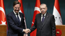 Cumhurbaşkanı Erdoğan, Rutte ile görüştü