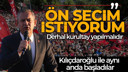 Özgür Özel: Derhal kurultay yapılmalı