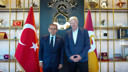 Oliver Kahn, Dursun Özbek'i ziyaret etti