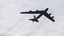 ABD'ye ait ağır bombardıman uçağı düştü