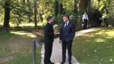 Macron ile Zelenskiy'den Trump dedikodusu