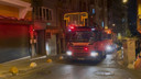 Beyoğlu'nda binada kısmi çökme