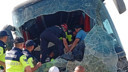 Aksaray'da otobanda korku dolu anlar!