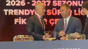 Süper Lig fikstür çekimine damga vuran an!