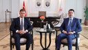 Ankara'da dikkat çeken ziyaret!
