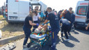 Manisa’da feci kaza: Minibüsler birbirine girdi