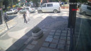 Çırağa şiddet kamerada!