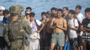 24 saatte 60 bin göçmen geçti!