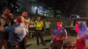 Alkollü sürücü mahalleyi savaş alanına çevirdi!