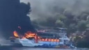Fethiye'de can pazarı: Teknede yangın çıktı