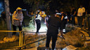 Kopan parmağı dakikalarca aradılar