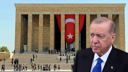 Erdoğan ve devlet erkanı Anıtkabir'de