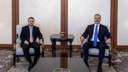 Hakan Fidan ile Akın Gürlek bir araya geldi