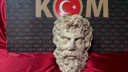 2 bin yıllık Zeus heykel başı ele geçirildi