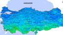 Türkiye'ye 1'nci kar tarihi resmen yine verildi!