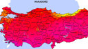Türkiye'de pazartesi başlıyor