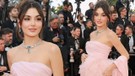 Hande Erçel'den Cannes çıkarması! Güzelliğiyle kırmızı halıya damga vurdu