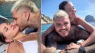 Galatasaray'ın yıldız futbolcusu Mauro Icardi ile China Suárez'in aşk dolu Ibiza tatili! Sevgilisini öpmelere doyamadı
