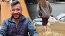 Denizli’de suyla dolan tarlada avlanan amatör balıkçının oltasına takıldı.  80 santimetre boyundaki hayvanı görünce neye uğradığını şaşırdı