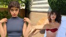 Eylül Ersöz'den yürek hoplatan tatil pozları! Kırmızı bikinili karelerini peş peşe paylaştı, kusursuz fiziği dikkat çekti