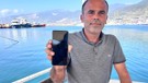 İskenderun'da balıkçı ağına takılan 2,5 metre uzunluğundaki hayvanı görünce neye uğradığını şaşırdı. Çıkarmak için 25 dakika uğraştı sonrasında bunu yaptı