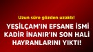 Yeşilçam'ın efsane ismi Kadir İnanır uzun süre gözden uzaktı. Son hali ortaya çıktı hayranları yıkıldı