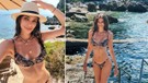 Defne Samyeli'nin kızı Deren Talu'dan nefes kesen tatil paylaşımı! Leopar desenli bikinisiyle pozlar verdi, fit vücudu dikkat çekti