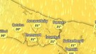 İstanbul'da Arnavutköy, Çatalca, Silivri, Büyükçekmece, Küçükçekmece, Bahçelievler, Güngören, Kadıköy dahil perşembe günü böyle olacak