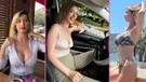 OnlyFans Fenomeni Neslihan Güneş araç kullanırken videosunu paylaştı. Pembe iç çamaşırıyla verdiği frikik takipçilerinin ağzını açık bıraktı
