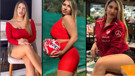 TFF'de hakemle cinsel ilişki skandalı yüzünden görevine son vermişti. Elif Karaarslan'ın havuz başındaki göğüs dekolteli pozu mest etti