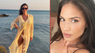 Tescilli güzel Ebru Şam'dan nefes kesen tatil paylaşımı! Bikinili pozlarıyla fırtınalar estirdi