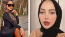 Türbanlı dans videoları tepki çekmişti. TikTok fenomeni Rabia sütyensiz pozlarını paylaştı