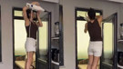 Genç kadının temizlik videosu sosyal medyada gündem oldu