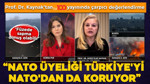 Prof. Dr. Deniz Ülke Kaynak tv100 ekranlarında: “NATO üyeliği Türkiye’yi NATO’dan da koruyor”